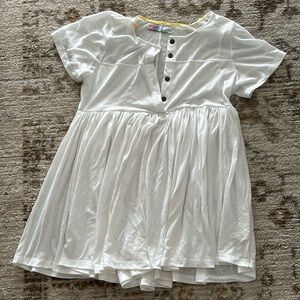 Free People white cover up